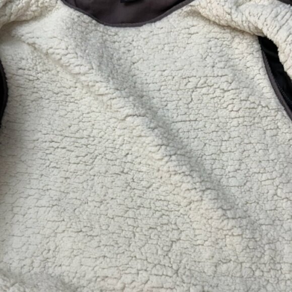 Volcom Junior's Park It Parka Jacket in Iron Grey Sherpa Lined Size XL - Picture 5 of 10